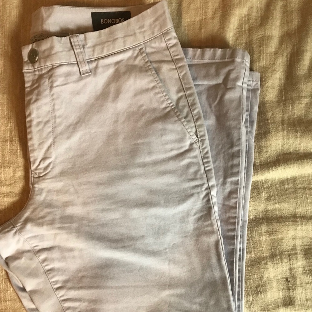 Lilac chinos